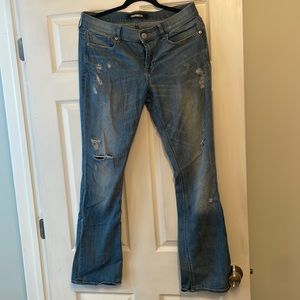 Express bootcut jeans